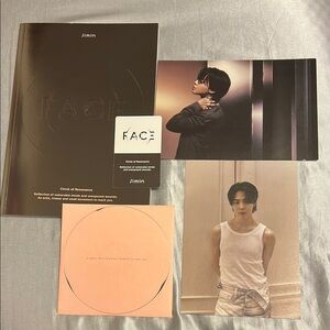 Jimin FACE Album Set with Photocards